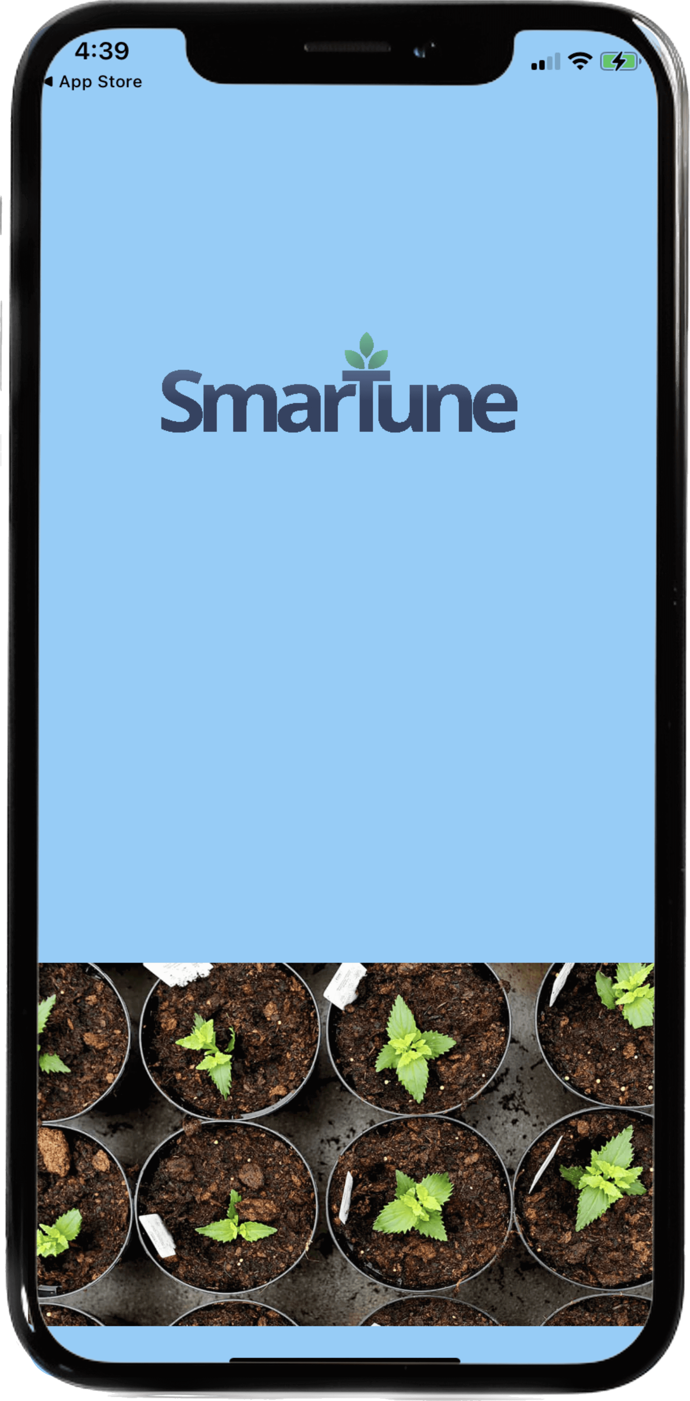 SmarTune App Home Screen