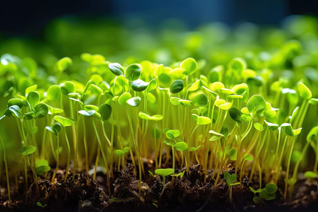 Using Grow Lights to Speed Up Microgreens Harvest Time
